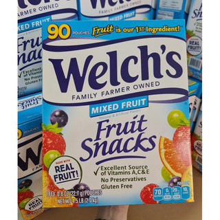 Kẻo dẻo trái cây Welch's gói thùng 90 gói