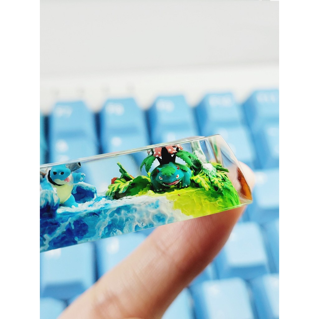 Keycap Shift/Enter pokemon,nút bàn phím cơ ,artisan keycap