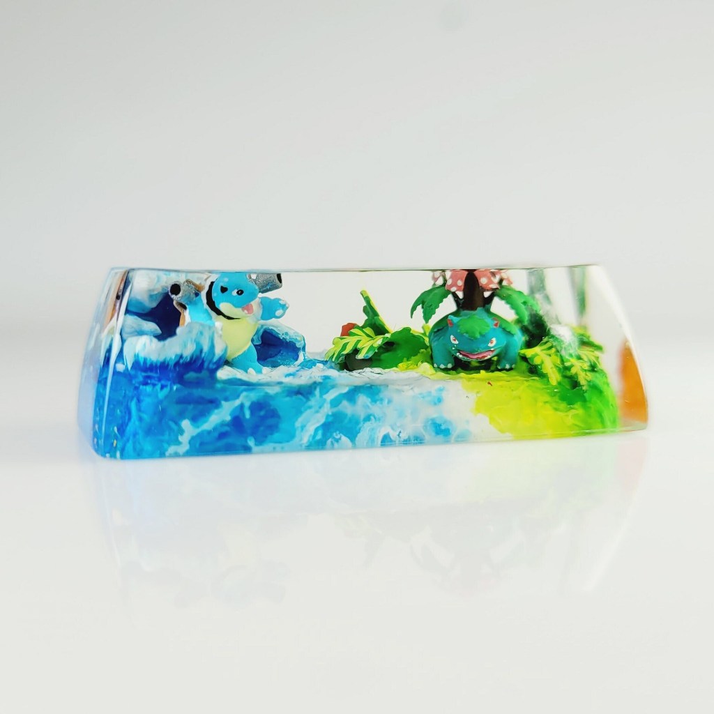 Keycap Shift/Enter pokemon,nút bàn phím cơ ,artisan keycap
