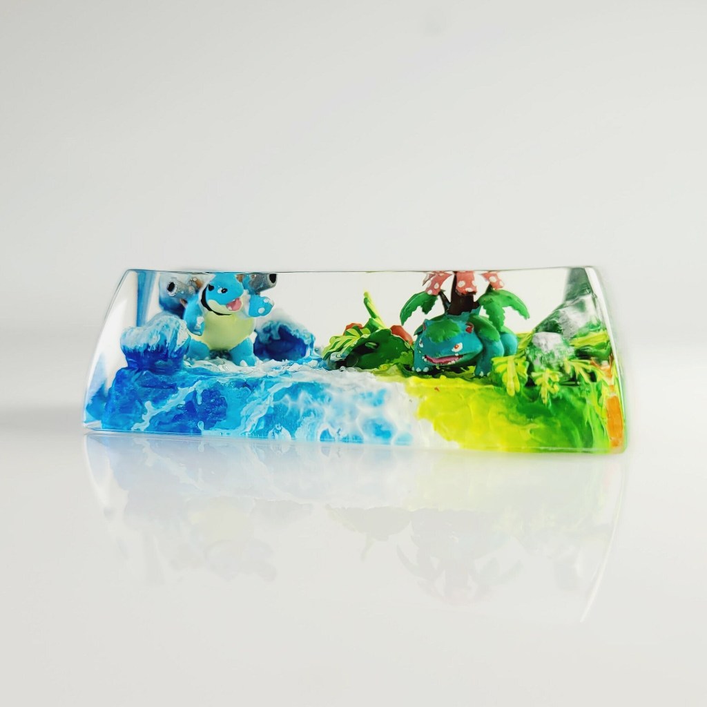 Keycap Shift/Enter pokemon,nút bàn phím cơ ,artisan keycap