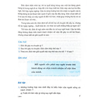 Sách - Đạo đức 5 (bán kèm 1 giấy kê tay)
