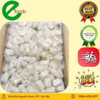 Mực tỉa hoa 1kg/ gói rã đông 500-600g[ ship hỏa tốc hcm[