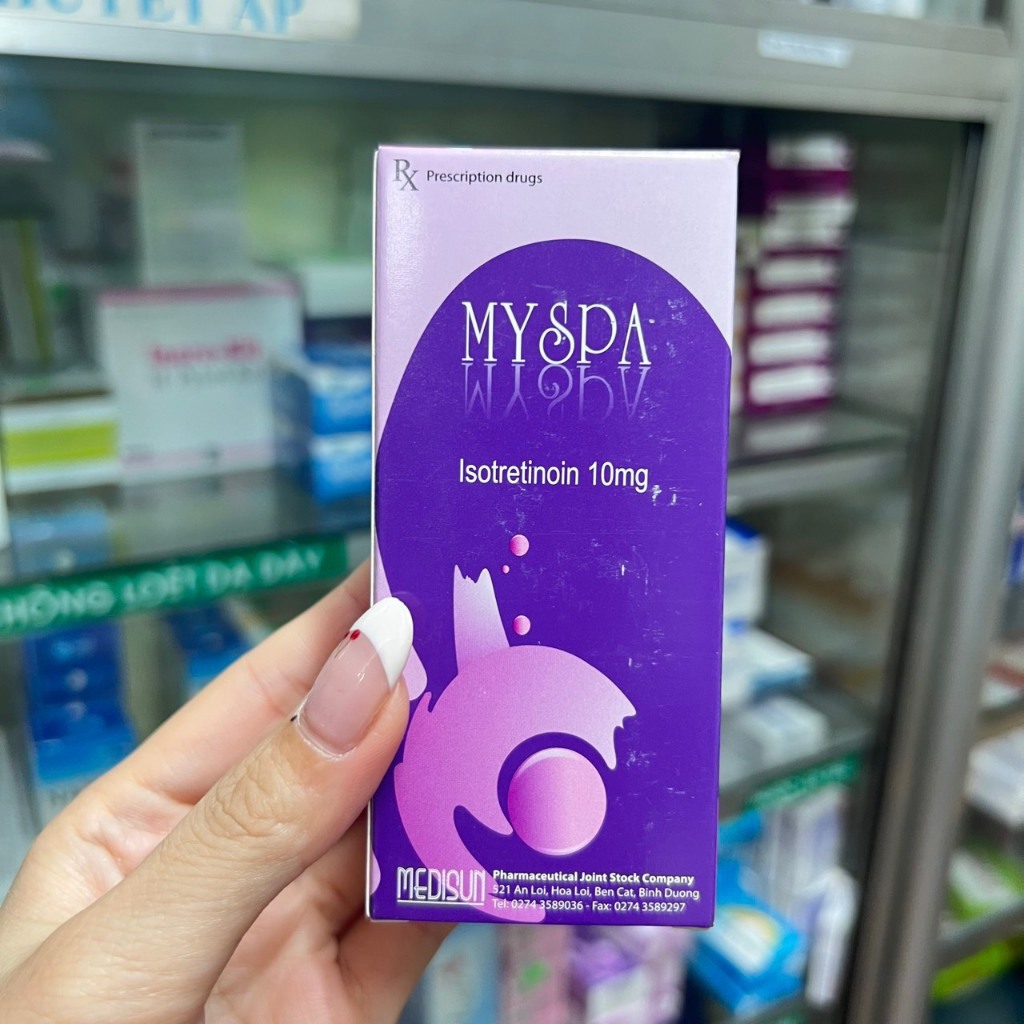 My Spa Viên-Hộp 30 viên hỗ trợ uống đẹp da, ngừa mụn