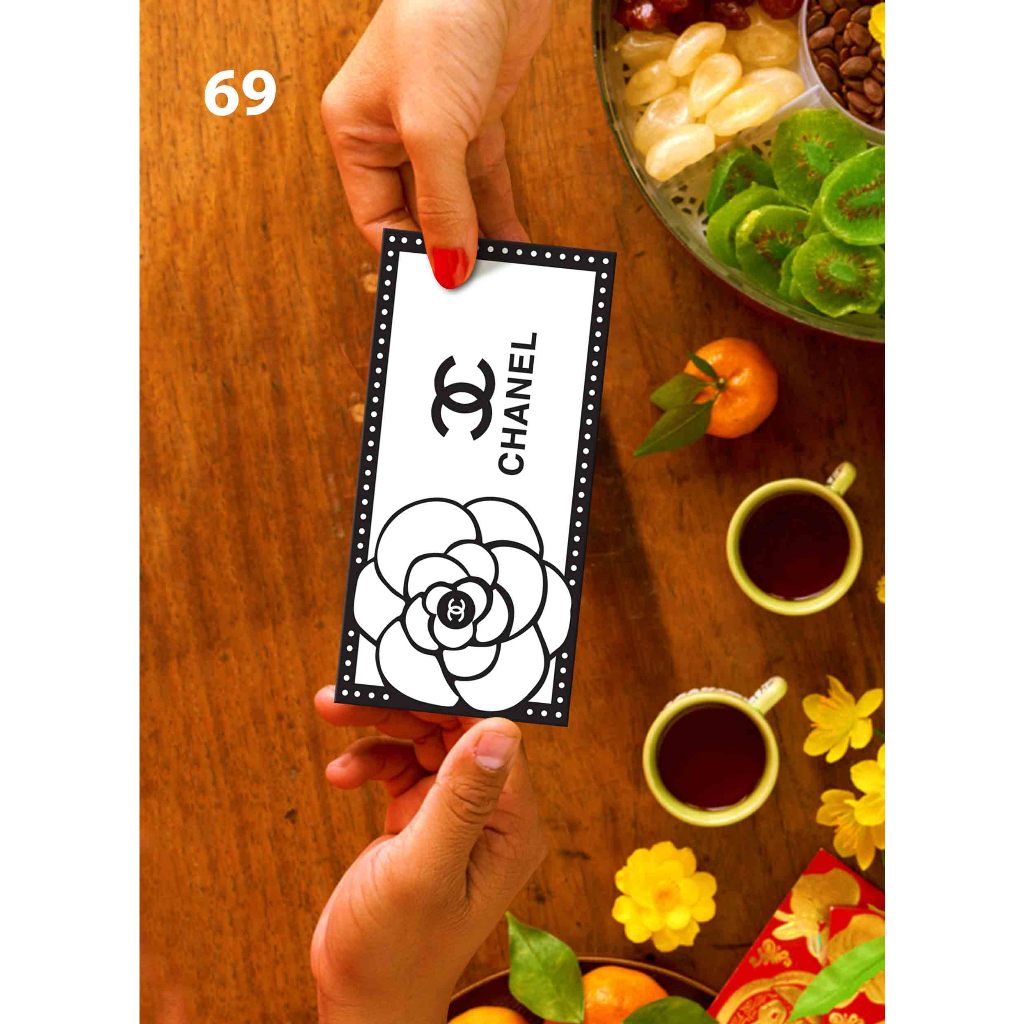 Xấp 10 BAO LÌ XÌ THƯƠNG HIỆU  SANG CHẢNH LUXURY