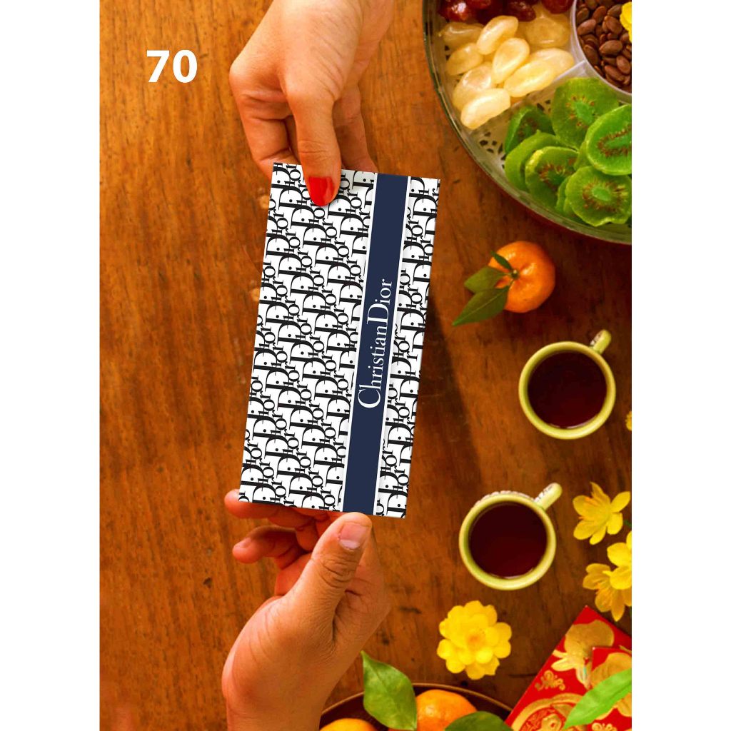 Xấp 10 BAO LÌ XÌ THƯƠNG HIỆU  SANG CHẢNH LUXURY