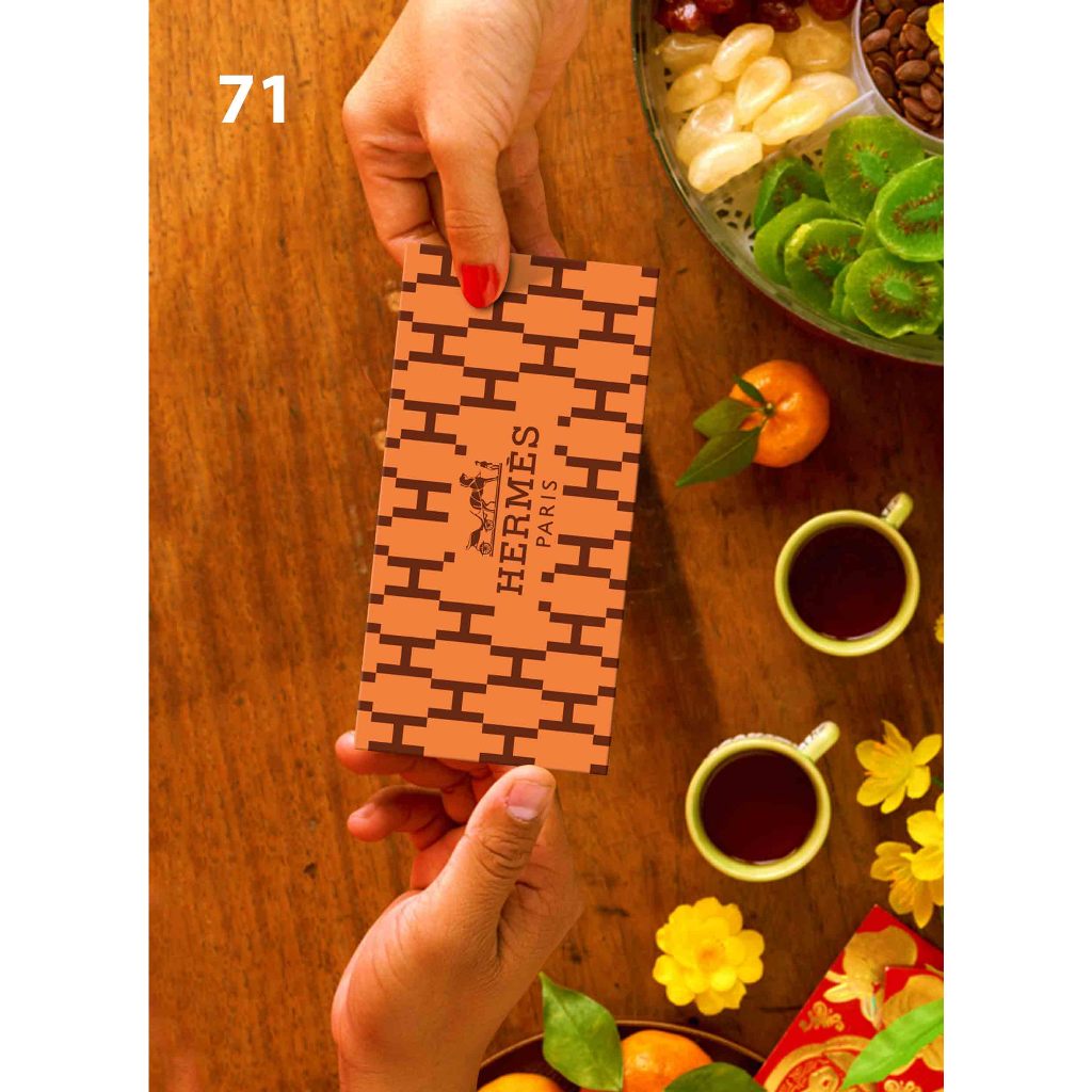 Xấp 10 BAO LÌ XÌ THƯƠNG HIỆU  SANG CHẢNH LUXURY