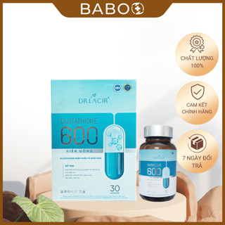 Viên Uống Trắng Da Mờ Nám GLUTATHIONE 600 DR LACIR