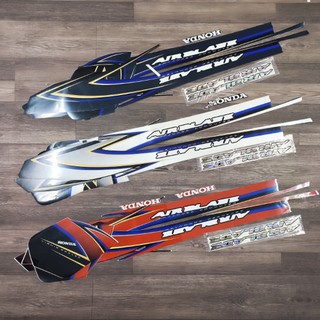 Bộ tem rời dán dàn áo xe air blade việt đời 2010, 2011 - tem 3 lớp mẫu zin xe air blade đời 2010, 2011