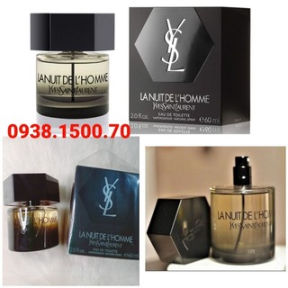 Nước Hoa Nam Yves Saint Laurent La Nuit De L'Homme EDT 60ml