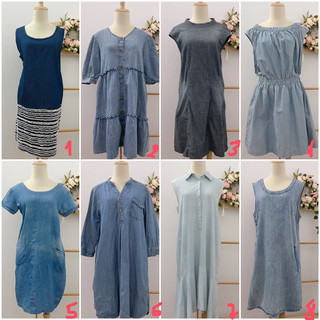 Đầm denim đầm bò jeans về hàng