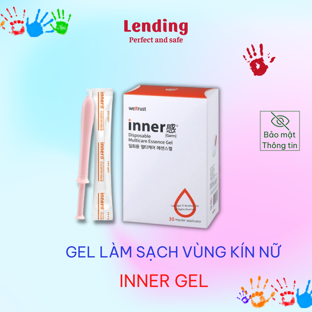 Gel Inner vệ sinh vùng kín, đũa thần Inner Gel phụ khoa se khít vùng kín,giảm viêm nhiễm và tăng độ đàn hồi