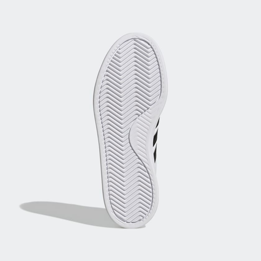 Giày sneaker kiểu dáng cổ điển Adidas GRAND COURT CLOUDFOAM màu trắng size 36,2/3