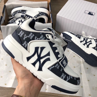 Giầy Thể Thao Sneakers Chunky Liner Mid Denim Navy Unisex 36-43
