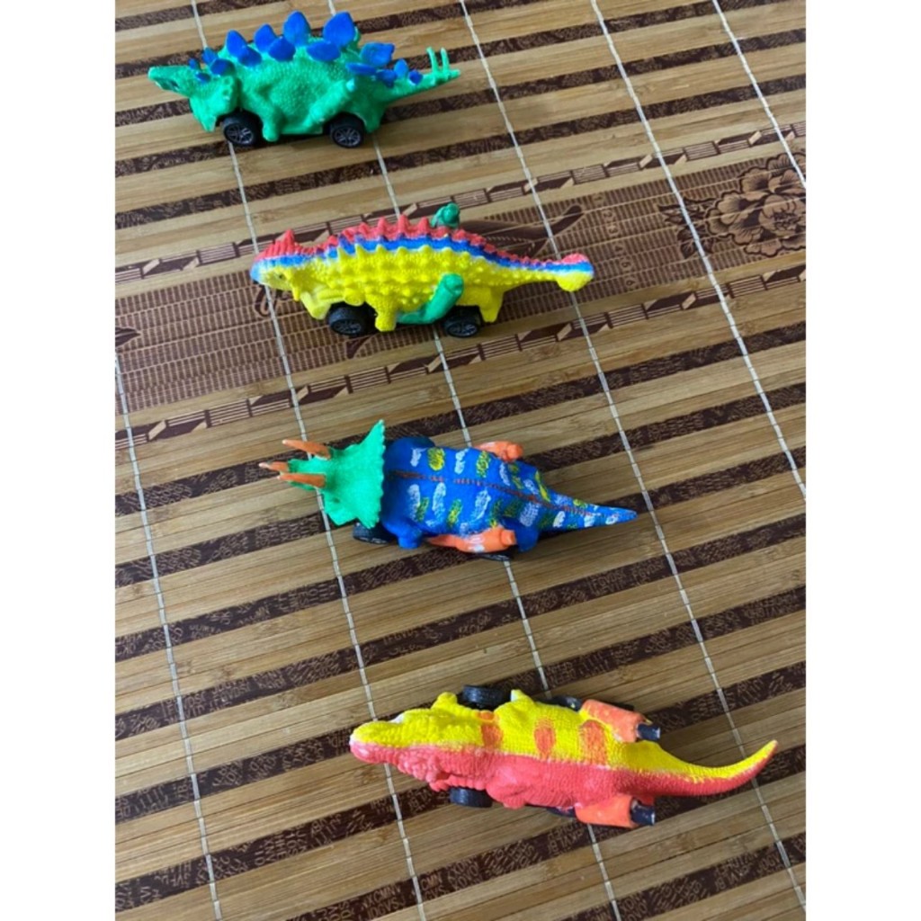 Bộ đồ chơi to tượng khủng Long 2 trong 1, Vừa Tô Tượng Bé Vừa Có Khủng Long Bằng Nhựa  Có Bánh Đà Chơi,Có Tặng Kèm Màu T