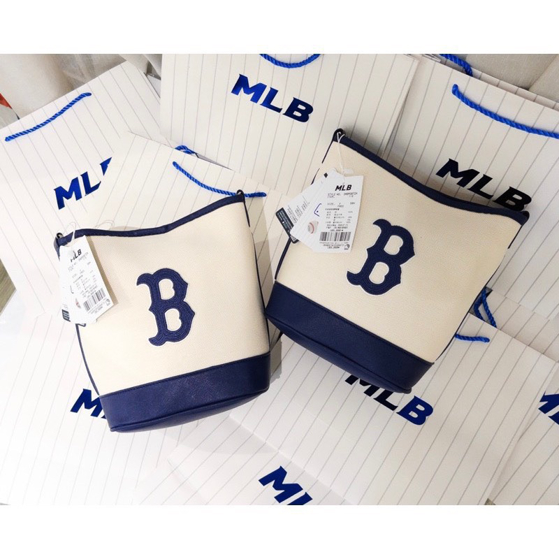 Hàng xuất xịn Túi MLB Boston Bucket Bag