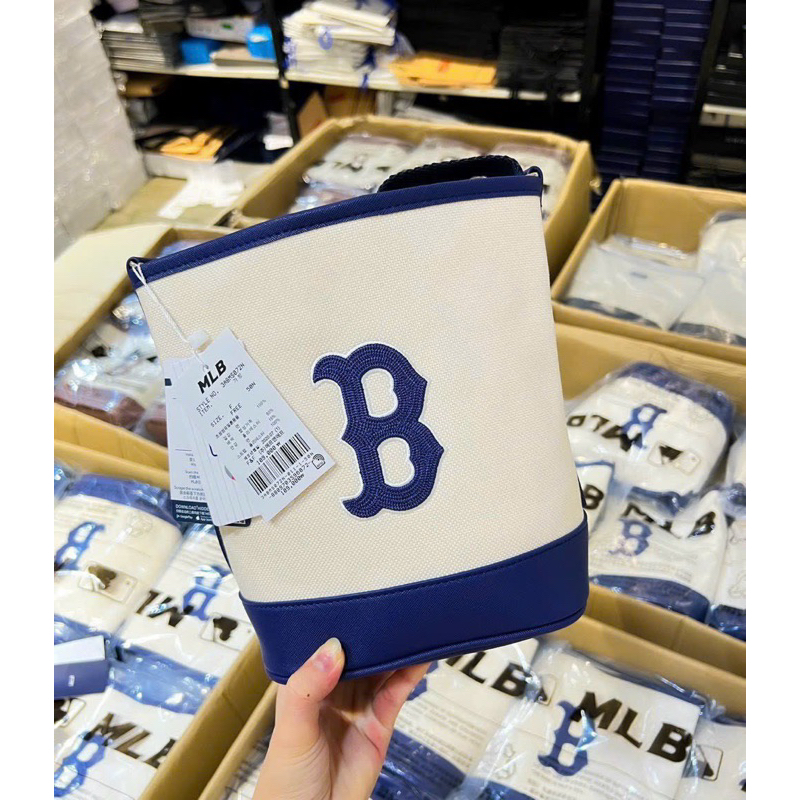 Hàng xuất xịn Túi MLB Boston Bucket Bag