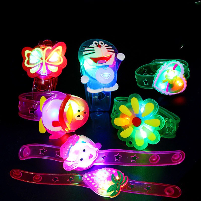 Vòng đeo tay phát sáng cho bé- Vòng tay phát sáng có đèn đồ chơi ánh sáng