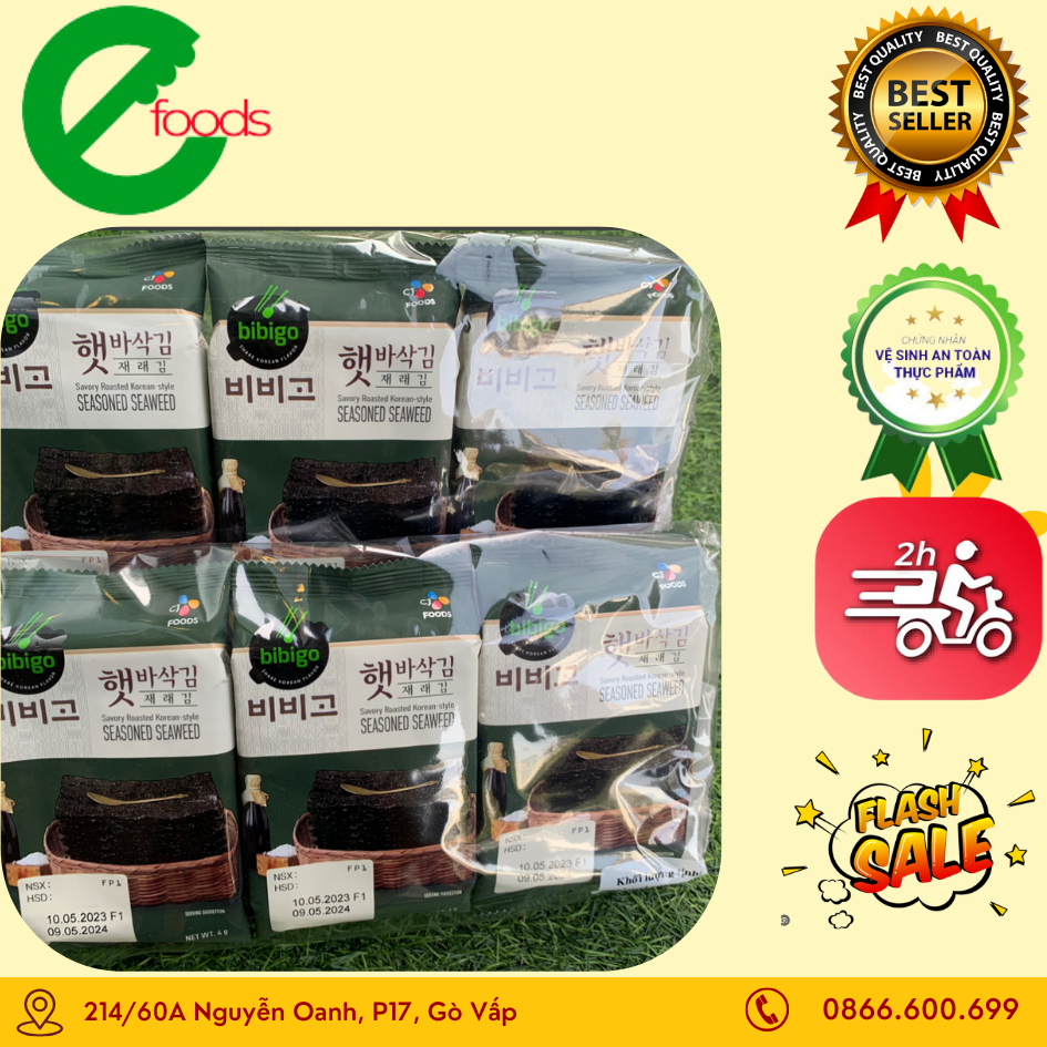 Rong Biển Ăn Liền 12G-  3 bịch nhỏ