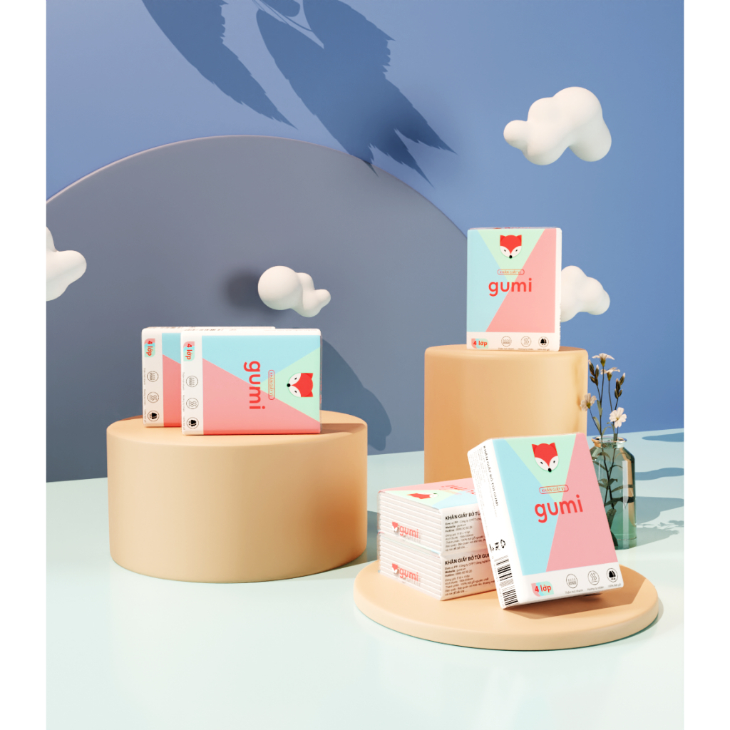 1 GÓI KHĂN GIẤY BỎ TÚI