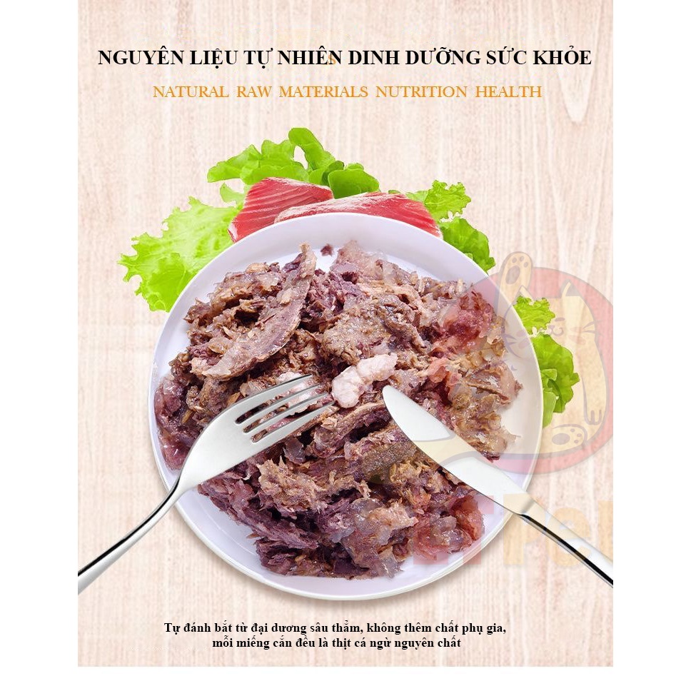 Pate mèo Whiskas-LTPETS cá ngừ lon 375g cho mèo