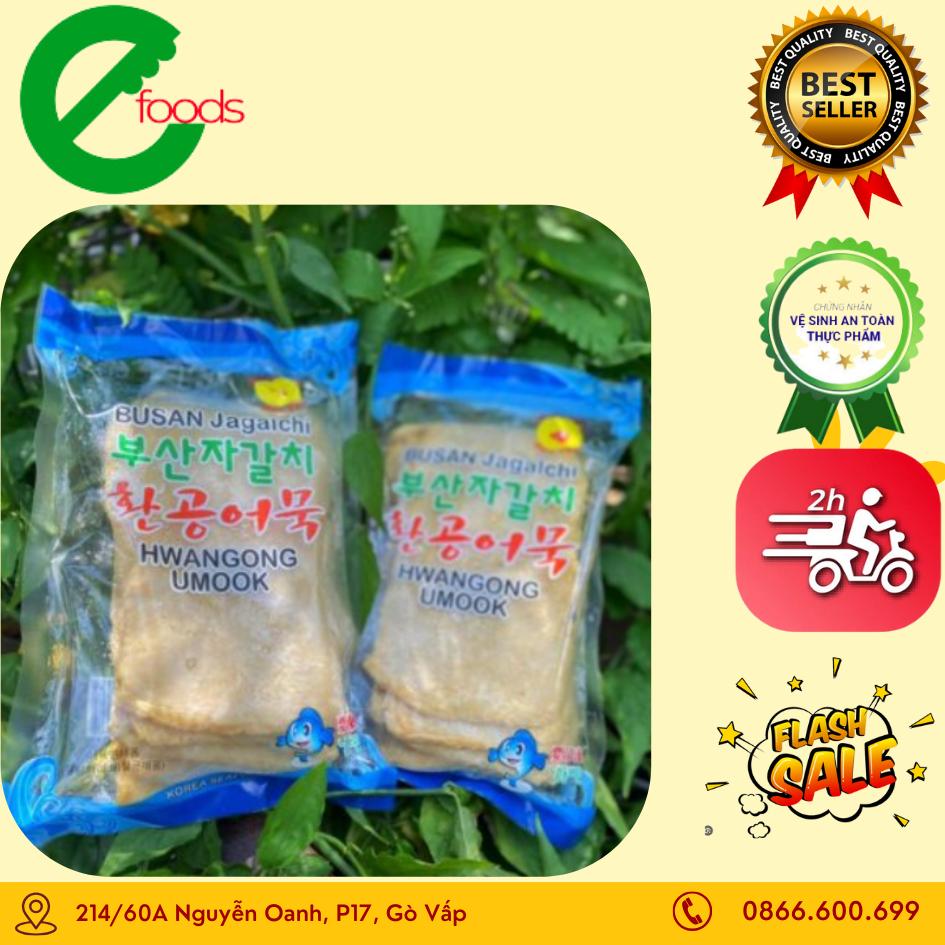 Chả Cá Hàn Quốc 450G Chuẩn Vị Hàn