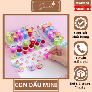 Con dấu sticker 4 chủ đề cho bé