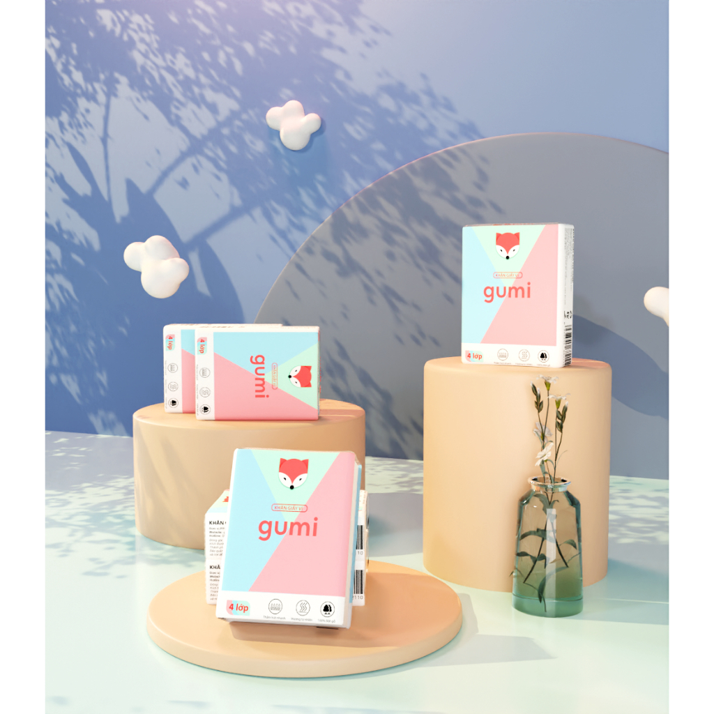 1 GÓI KHĂN GIẤY BỎ TÚI