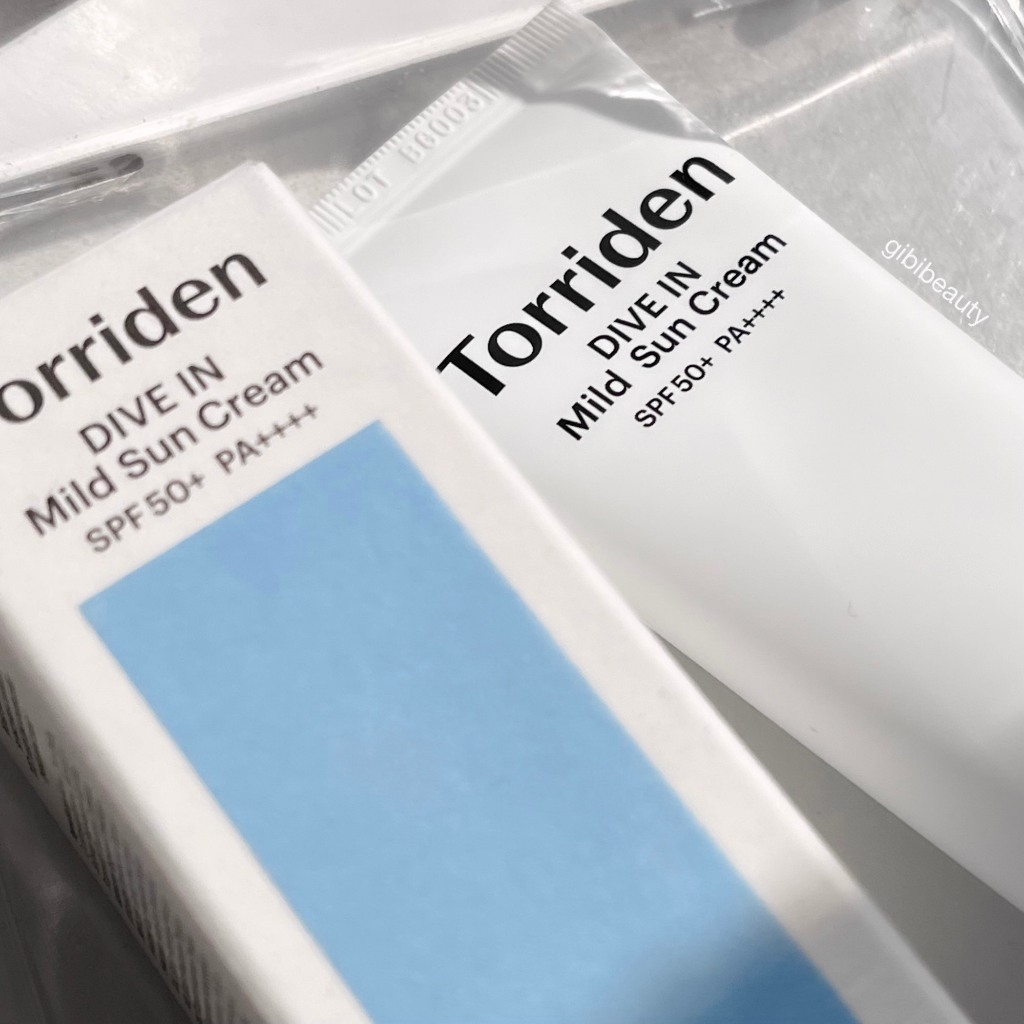 Kem chống nắng Torriden DIVE IN Mild Suncream 60ml SPF 50+ PA++ khoáng chất dịu nhẹ giúp nâng tông da tự nhiên