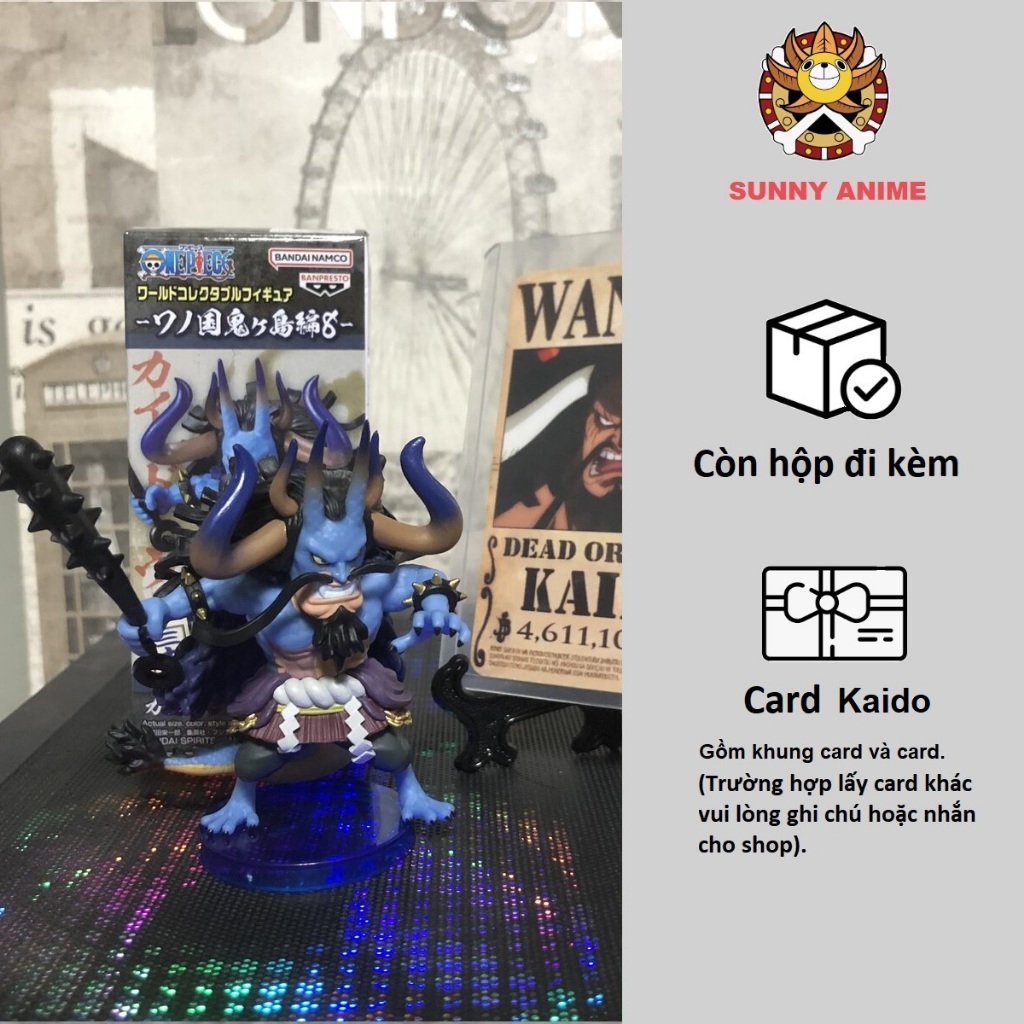 Mô hình One Piece chính hãng - Kaido dạng lai Wano WCF - Mô hình Kaido wcf tại Shop Sunny Anime