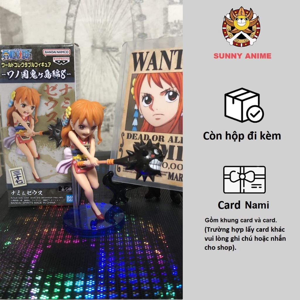 Mô hình One Piece chính hãng - Nami Wano WCF - Mô hình Nami wcf tại Shop Sunny Anime