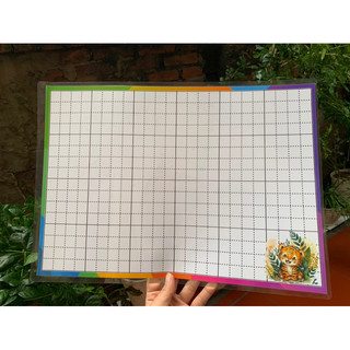 Combo 5 Bảng phụ ép plastic toàn bộ khổ A3
