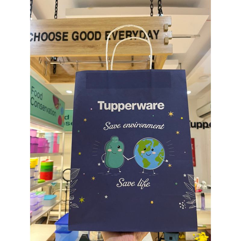 Túi giấy kraft Tupperware cao cấp giá rẻ