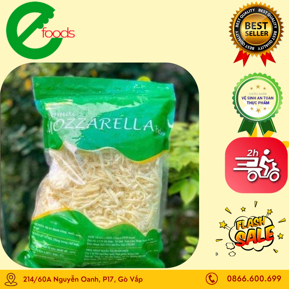 Pho Mai Bào Mozzrella 1KG