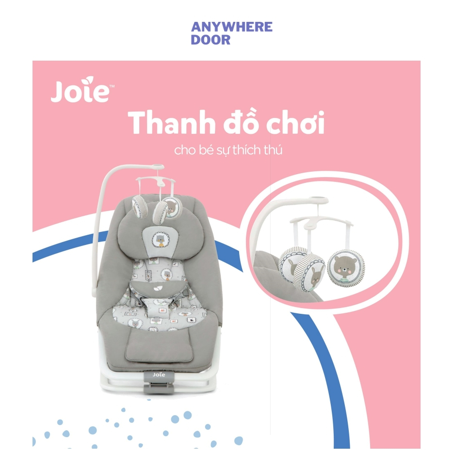 Ghế rung trẻ em Joie Dreamer cho bé từ sơ sinh đến 15kg