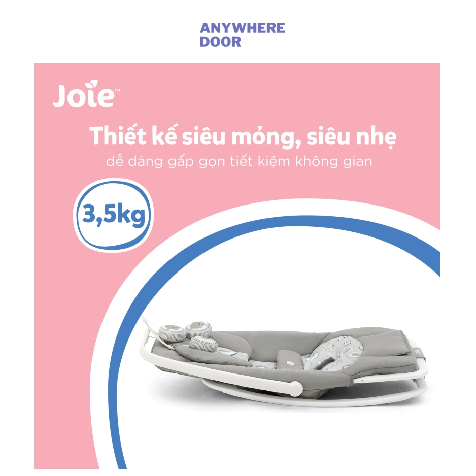 Ghế rung trẻ em Joie Dreamer cho bé từ sơ sinh đến 15kg