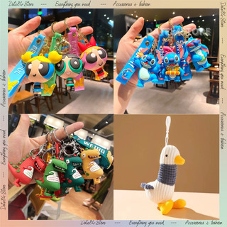 Móc khóa anime nhân vật hoạt hình cute, siêu nhân powerpuff girl Date84store
