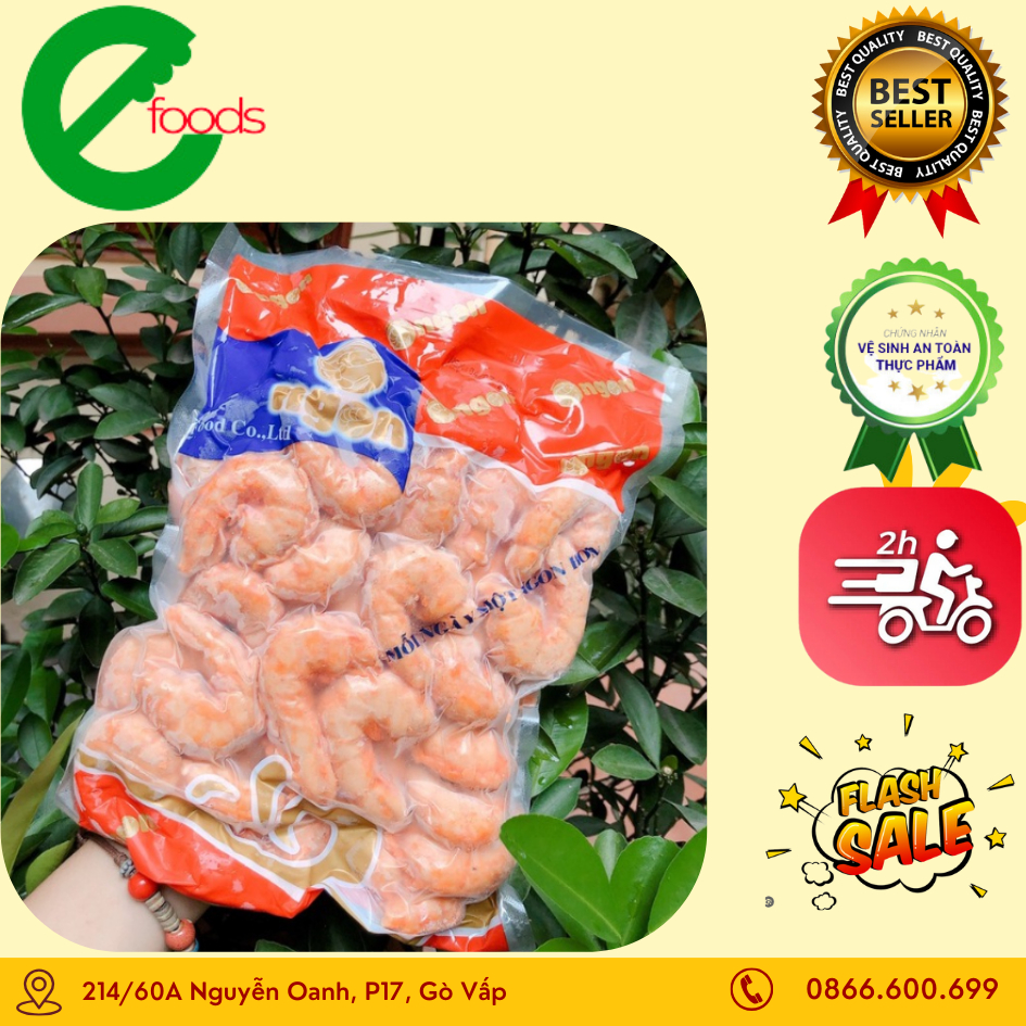 Tôm Định Hình Ongon Thơm Ngon Đậm vị 500gram