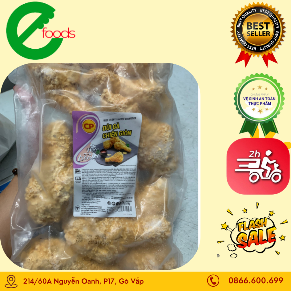 Đùi Gà Chiên Dòn CP 500gr Dòn Ngon Đặc Biệt [Ship Hỏa Tốc HCM]