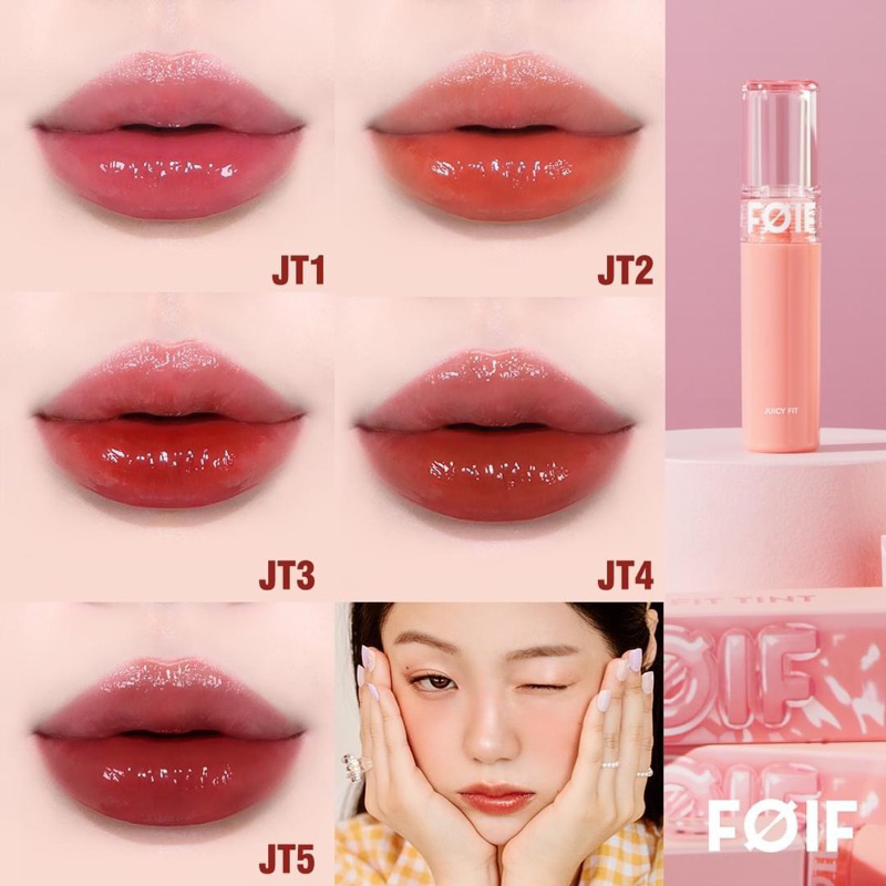 SON TINT BÓNG FOIF JUICY FIT TINT BY MERZY