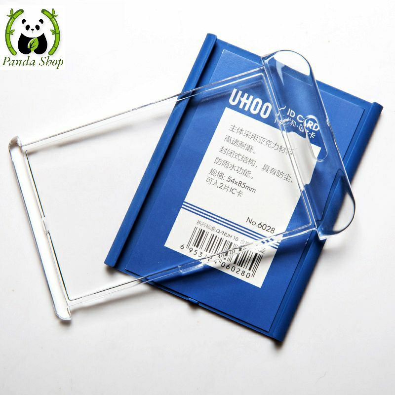 THẺ ĐEO BẢNG TÊN NHỰA ACRYLIC CAO CẤP - NGANG