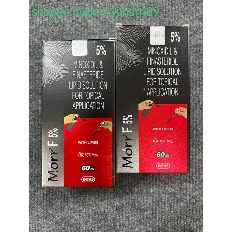 Morr F5 Minoxidil 5% hỗ trợ tóc