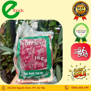 Thịt nai phi lê 1kg net 8 tươi ngon