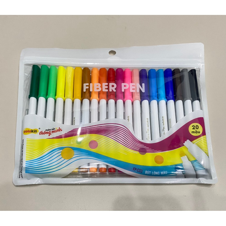 Bút Lông Màu Thiên Long Colokit - Màu tươi sáng, mực an toàn