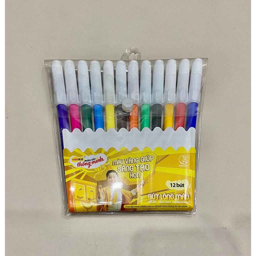 Bút Lông Màu Thiên Long Colokit - Màu tươi sáng, mực an toàn