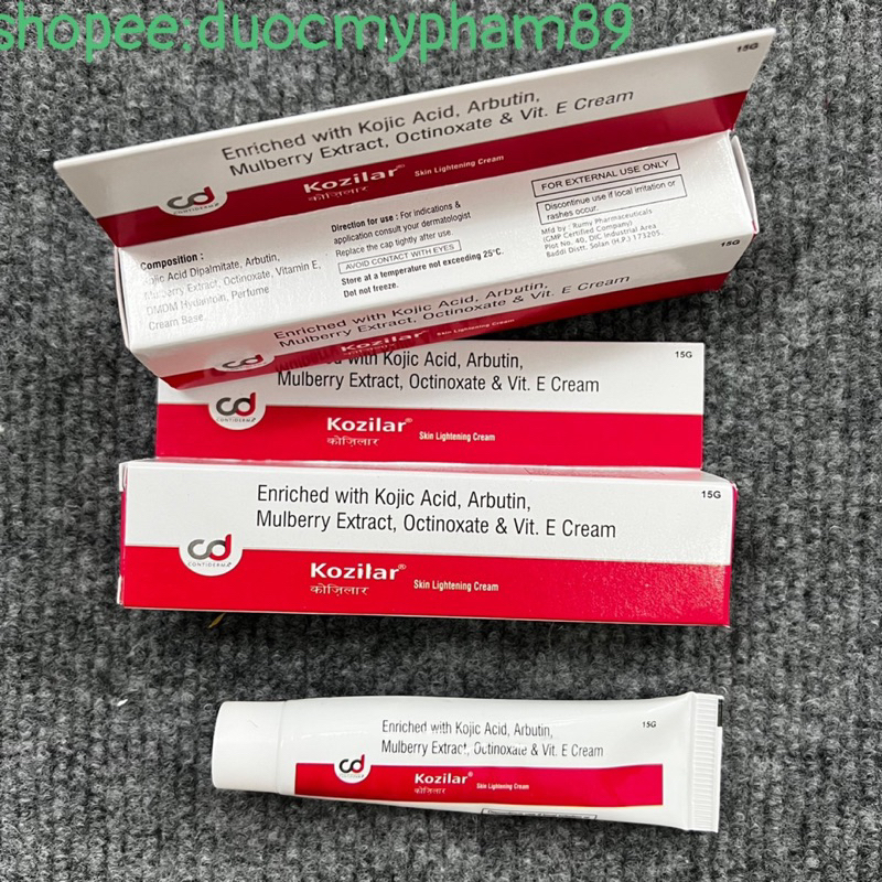 Kem Kozilar dưỡng sáng da