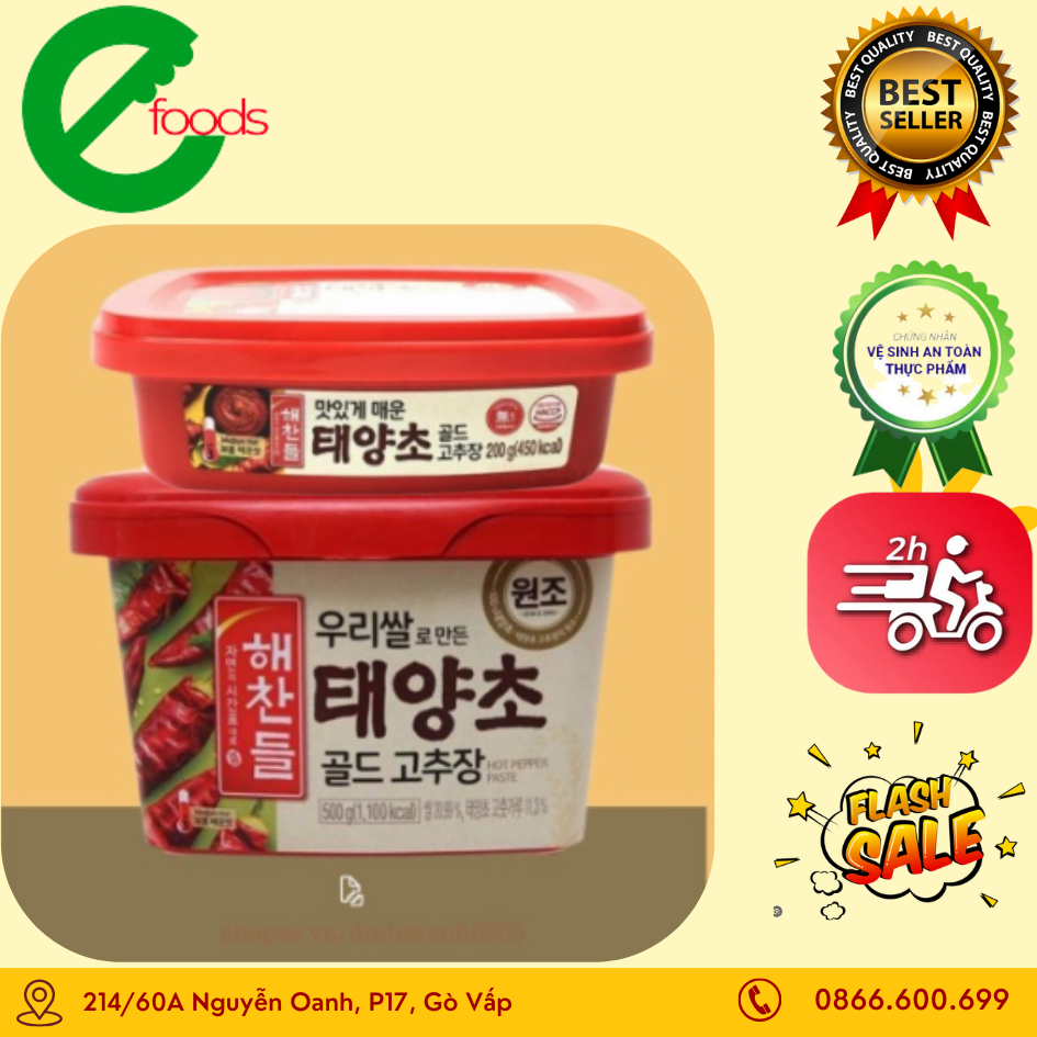 Tương ớt Gochujang Haechandle Hàn Quốc 200g- 500g
