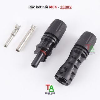 Cặp Jack nối MC4-1000V, 1500V (kết nối pin năng lượng mặt trời chuyên dụng)