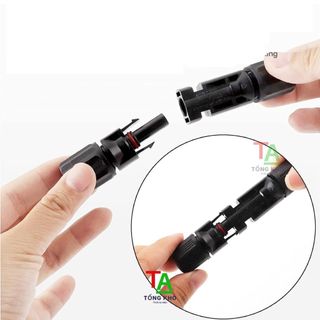 Cặp Jack nối MC4-1000V (kết nối pin năng lượng mặt trời chuyên dụng)