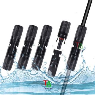 Cặp Jack nối MC4-1000V, 1500V (kết nối pin năng lượng mặt trời chuyên dụng)
