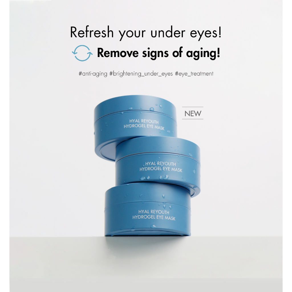 Mặt nạ mắt DR.CEURACLE HYAL REYOUTH HYDROGEL EYE MASK